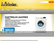 Tablet Screenshot of elettroricambi.com
